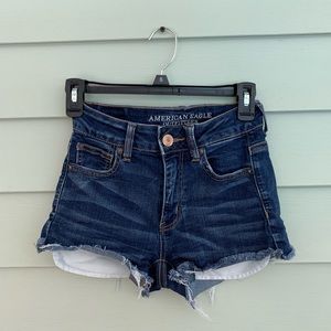American Eagle cut off shorts size 0